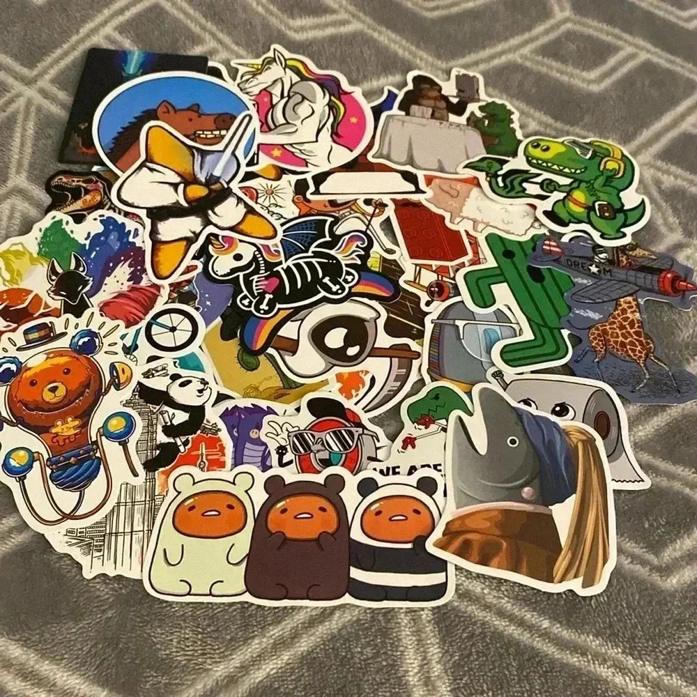 💚  2/$15 pack of 35 Mystery Pack Variety Trendy Aesthetic Stickers